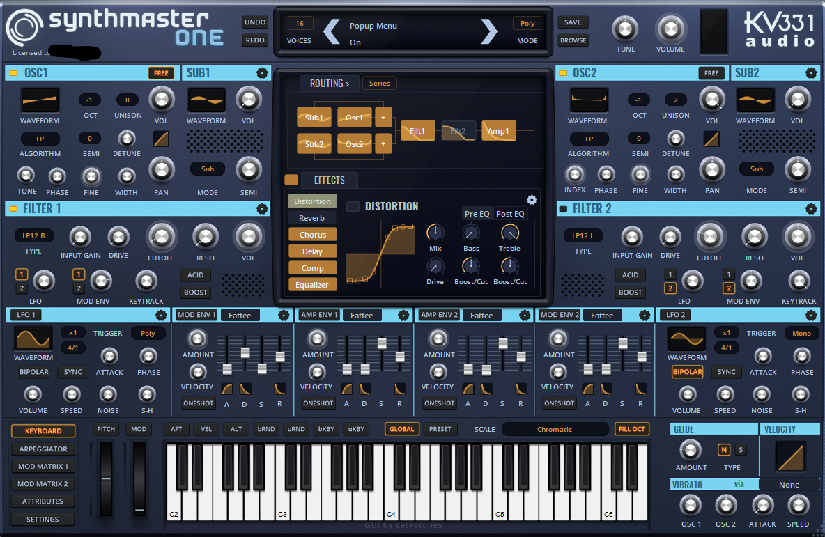 KV331 Synthmaster One + True Trance Sounds Vol 1